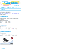 Tablet Screenshot of danzeisen.com